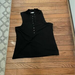 Black Sleeveless Top